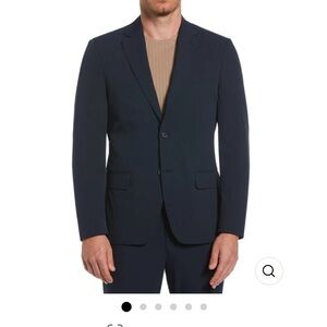 Perry Ellis Premium Tech Suit Navy 38S 32/30 pants